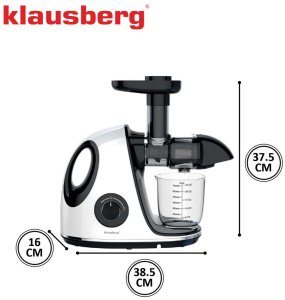 SOKOWIRÓWKA WYCISKARKA WOLNOOBROTOWA KLAUSBERG KB-7864 5