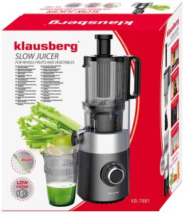 SOKOWIRÓWKA WYCISKARKA WOLNOOBROTOWA PIONOWA KLAUSBERG KB-7881 14