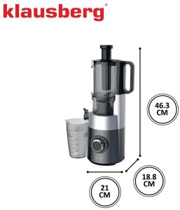 SOKOWIRÓWKA WYCISKARKA WOLNOOBROTOWA PIONOWA KLAUSBERG KB-7881 5
