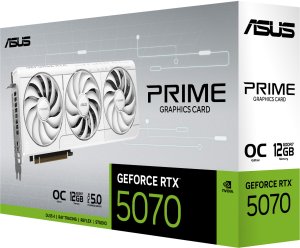 Karta graficzna Asus Prime GeForce RTX 5070 OC White 12GB GDDR7 DLSS4 (PRIME-RTX5070-O12G-WHITE) 9