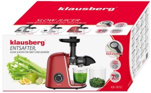 SOKOWIRÓWKA WYCISKARKA WOLNOOBROTOWA KLAUSBERG KB-7870 17