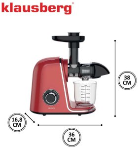 SOKOWIRÓWKA WYCISKARKA WOLNOOBROTOWA KLAUSBERG KB-7870 5