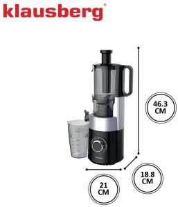 SOKOWIRÓWKA WYCISKARKA WOLNOOBROTOWA PIONOWA KLAUSBERG KB-7871 9