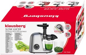 SOKOWIRÓWKA WYCISKARKA WOLNOOBROTOWA KLAUSBERG KB-7868 13