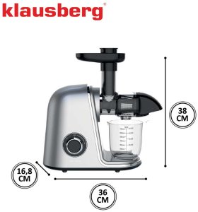 SOKOWIRÓWKA WYCISKARKA WOLNOOBROTOWA KLAUSBERG KB-7868 9