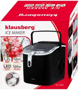 AUTOMATYCZNA KOSTKARKA DO LODU 1,2L 100W KLAUSBERG KB-7882 19