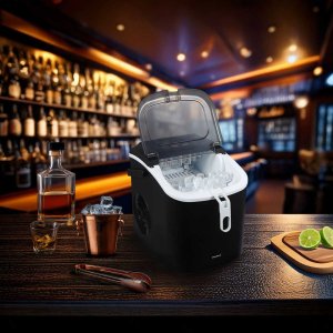 AUTOMATYCZNA KOSTKARKA DO LODU 1,2L 100W KLAUSBERG KB-7882 2