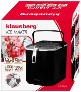 AUTOMATYCZNA KOSTKARKA DO LODU 1,2L 100W KLAUSBERG KB-7883 18