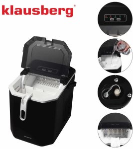 AUTOMATYCZNA KOSTKARKA DO LODU 1,2L 100W KLAUSBERG KB-7883 9