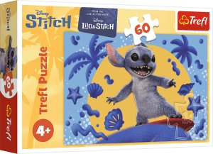 Trefl Puzzle Lilo & Stitch - Dzień ze Stitchem 60 elementów (17407) 1