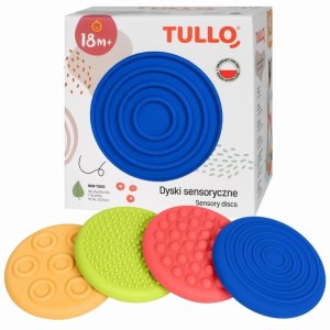 Dyski sensoryczne różne faktury 4szt 615 76150 1