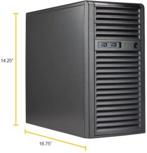 Supermicro Barebone SuperServer Mini-Tower Single Sockel 1200 SYS-530T-I 1
