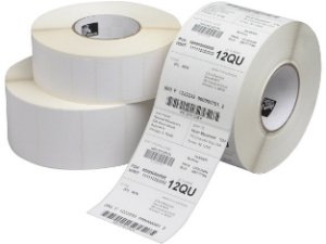 Label, Paper, 64x64mm; Thermal Transfer, Z-PERFORM 1000T, Uncoated, Permanent Adhesive, 76mm Core 1
