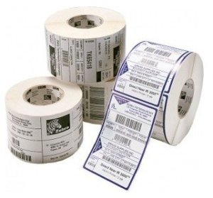 Label, Paper, 38x19mm; Thermal Transfer, Z-Select 2000T, Coated, Permanent Adhesive, 76mm Core 1