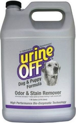 URINE OFF Dog & Puppy Odor & Stain Remover - do usuwania plam moczu 3.78L 1