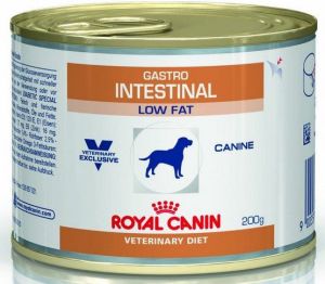 Royal Canin Veterinary Diet Canine Gastro Intestinal Low Fat puszka 200g 1