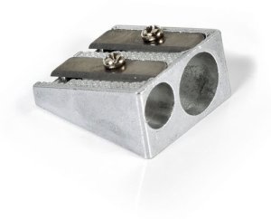 Blyantspidser aluminium bnt dobbelt 2