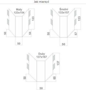 Kardiff Kardimata Anti Slip z bokami 123x154 granatowa - mata samochodowa na tylne fotele 2