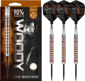 Rzutki Harrows WOODY Luke Woodhouse 2 90% steeltip 23 g 1