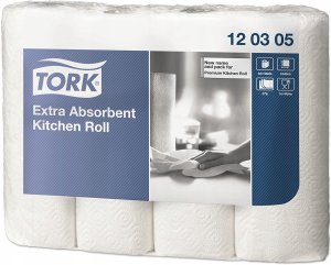 Køkkenrulle Tork Extra Soft 3-lags K1 120305 12,2m 48rul/kar - (48 ruller pr. pakke) 1