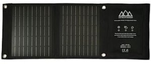 Ładowarka solarna turystyczna panel słoneczny 14W podwójne USB wyjście 5V/2.1A 1