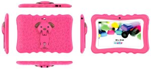 79-135# Tablet kidstab7 v2 blow 4/32gb różowe etui 2mp 3