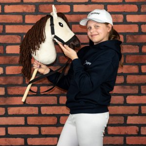 Froster Hobby Horse Skippi A3 - Biszkopt - Jasny beż i brąz - kantar i wodze 12