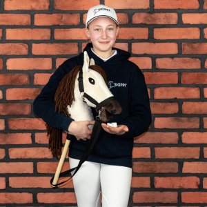 Froster Hobby Horse Skippi A3 - Biszkopt - Jasny beż i brąz - kantar i wodze 2