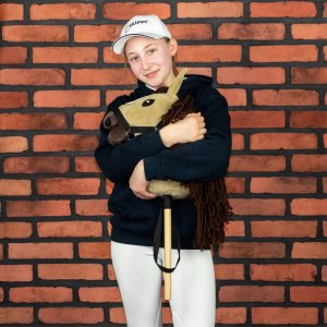 Froster Hobby Horse Skippi A3 - Karmelowy - Beżowy - kantar i wodze w zestawie 10