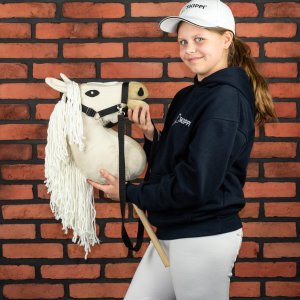 Froster Hobby Horse Skippi A3 - Almond - Ecru - Jasny beż - kantar i wodze 10