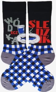 SKARPETY MARILYN MEN ŚLEDZIK (kolor czarny, rozmiar 41-45) 1