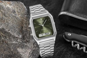 ZEGAREK UNISEX CASIO Vintage  AQ-230A-3AMQYDF + BOX 12