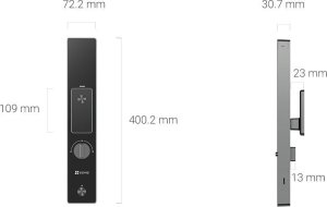 Inteligentny zamek rozpoznający twarz Ezviz DL50FVS 16