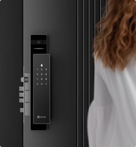 Inteligentny zamek rozpoznający twarz Ezviz DL50FVS 9