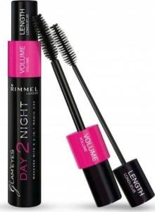 Rimmel  Tusz do rzęs Day 2 Night 001 Black 9,5ml 1