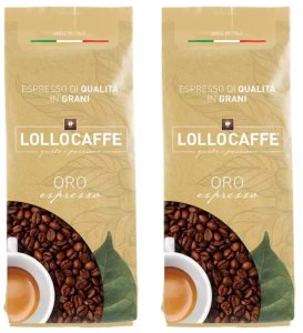 Kawa ziarnista 2x 1kg Lollo Caff ORO 1