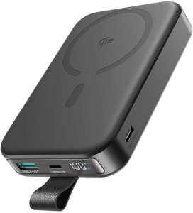 Magnetyczny bezprzewodowy power bank Joyroom JR-PBM11 22.5W z podstawką (czarny) 1