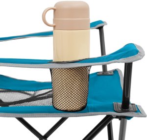 NC3302 KRZESŁO TURYSTYCZNE NIEBIESKO-SZARY NILS CAMP 5