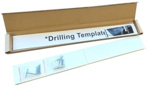 Suszarka na pranie Ścienna Składana METALOWA 80cm Wisząca Rozkładana mocna 4