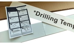 Suszarka na pranie Ścienna Składana METALOWA 80cm Wisząca Rozkładana mocna 5