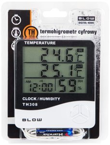 Stacja pogodowa Blow 50-352# Termo-higrometr blow th308 stacja pogody 4