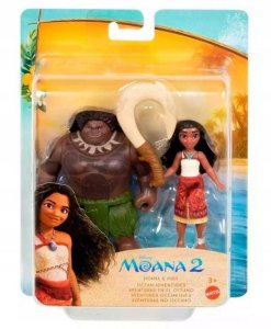 Disney Vaiana 2 Zestaw małych lalek Vaiana i Maui 1