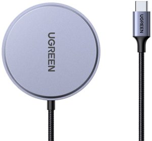 Magnetyczna ładowarka bezprzewodowa UGREEN W703, MagSafe W703, 15W, 1.5m 2