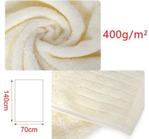 Ręcznik 70x140 SOFT TOUCH 400g kremowy 2