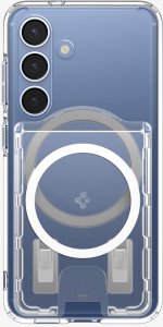 Spigen Ultra Hybrid Wallet MagSafe+, crystal clear - Samsung Galaxy S25 Series 6