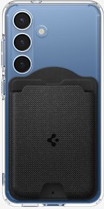 Spigen Urban Fit Wallet MagSafe, black - Samsung Galaxy S25 series 3