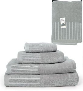Ręcznik 100x150 SOFT TOUCH 400g jasnoszary 1