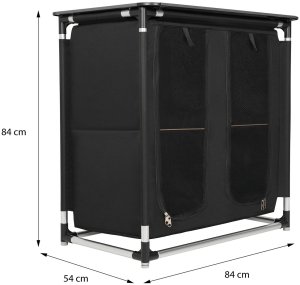 Szafka turystyczna NC3032 | składana | 2 półki | 600D Oxford | 20 kg 3