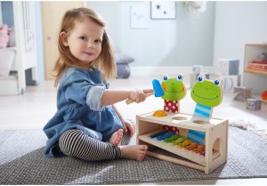 Zabawka muzyczna Żabi koncert 2