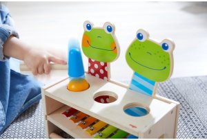 Zabawka muzyczna Żabi koncert 3